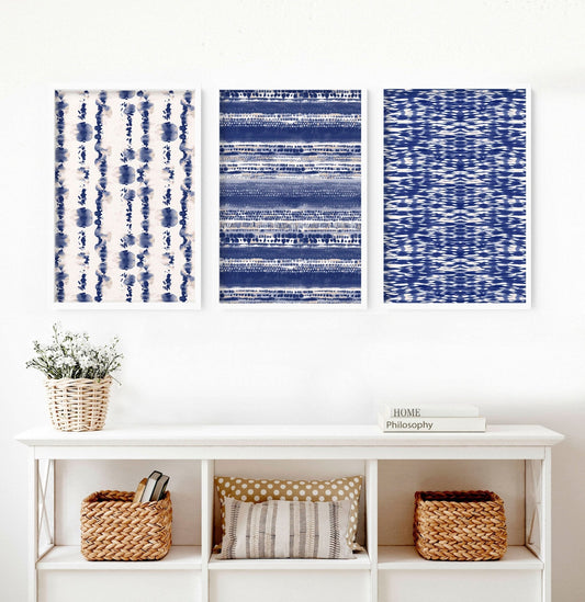 Beach Art | Set of 3 framed wall art prints