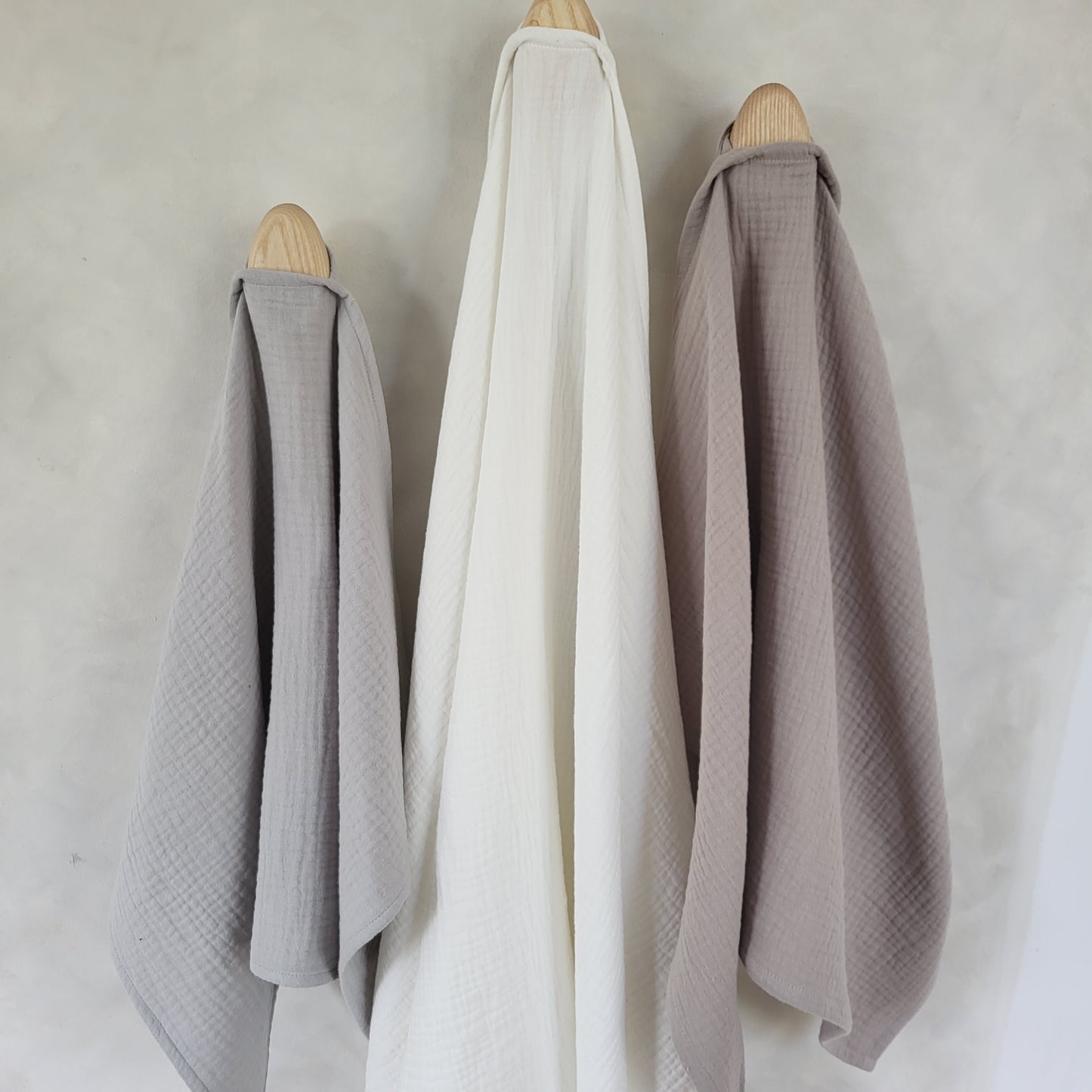 Cotton Tea Towel (White, pink, beige or grey)