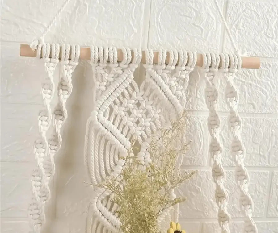 Macrame Wall Tapestry Plant Holder